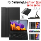 Чехол для клавиатуры для Samsung Galaxy Tab A7 10,4 2020, Ультратонкий чехол для клавиатуры с Bluetooth для телефона, чехол для планшета SM-T500 T500 T505