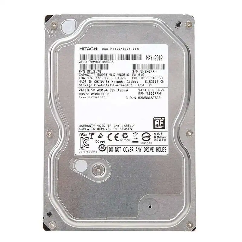 Настольный компьютер HGST 500 ГБ 3 5 &quotвнутренний механический жесткий диск SATA 6 16 м