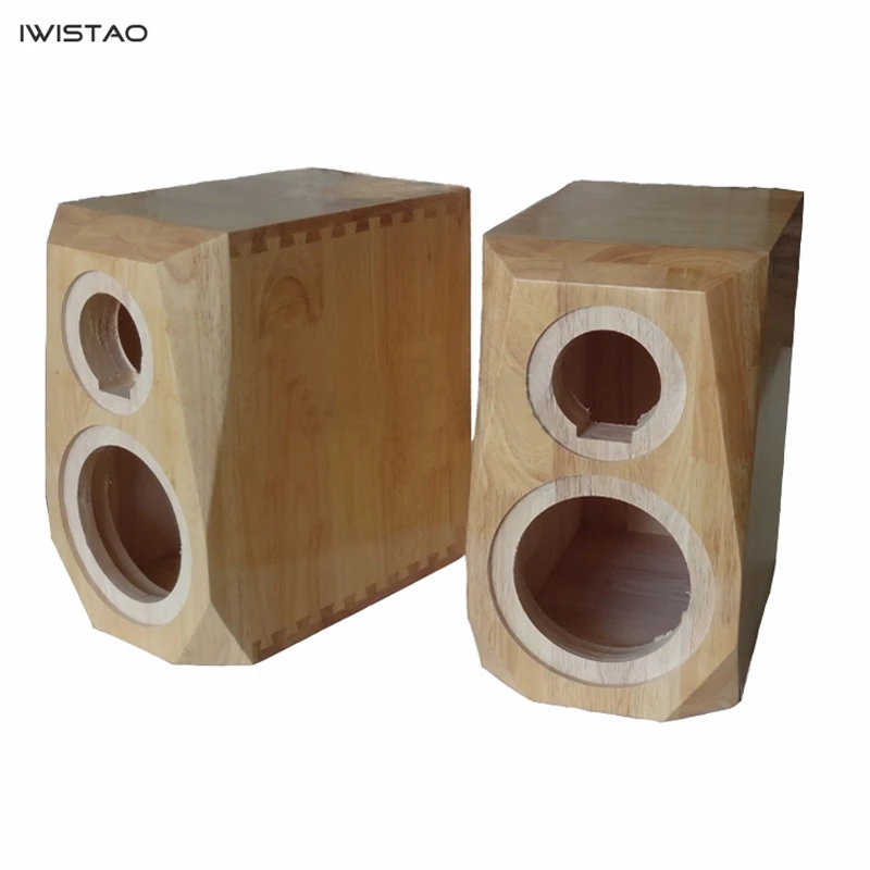 IWISTAO Hi Fi 2 способа 8 дюймов книжная полка из цельного дерева пустой динамик шкаф 1
