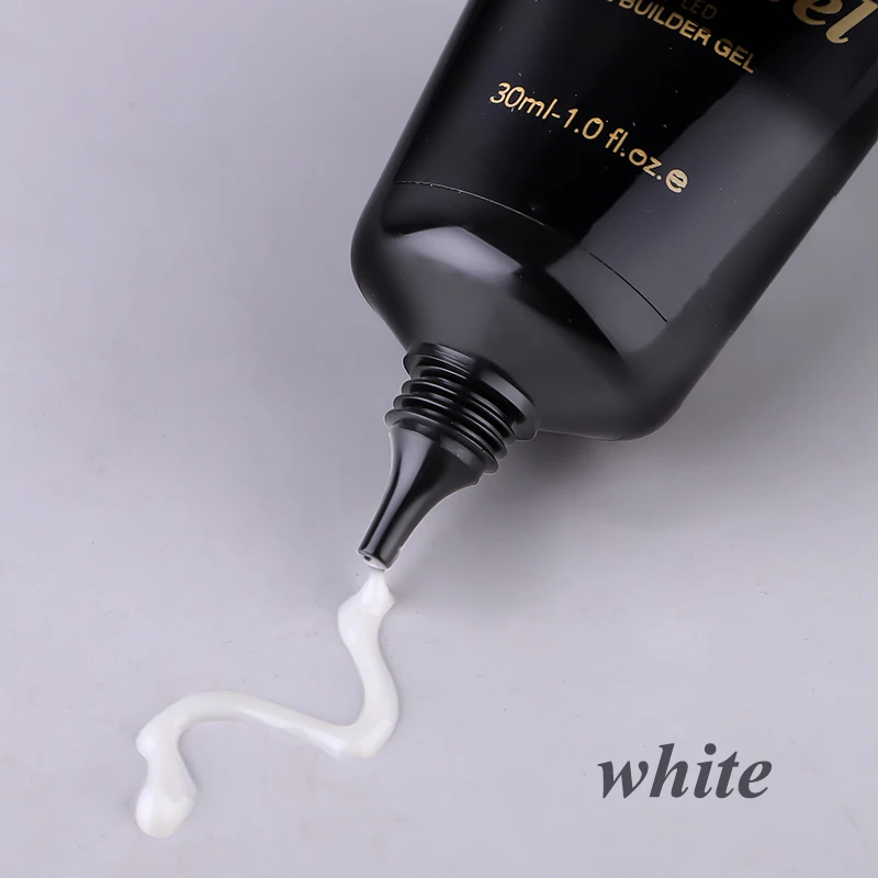 MSHARE гель желе твердый Желейный для наращивания ногтей средство со светодиодной