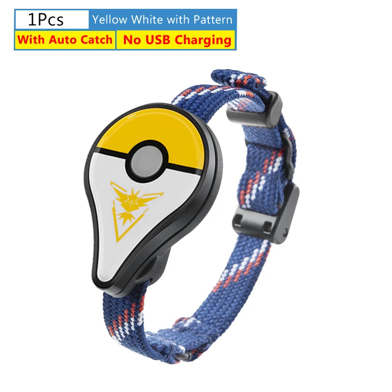 Auto Catch Yellow Автоматический захват для Pokemon Go Plus Bluetooth браслет часы для nintendo шары Смарт Браслет для Pokemon GO Plus - Цвет: Auto Catch Yellow