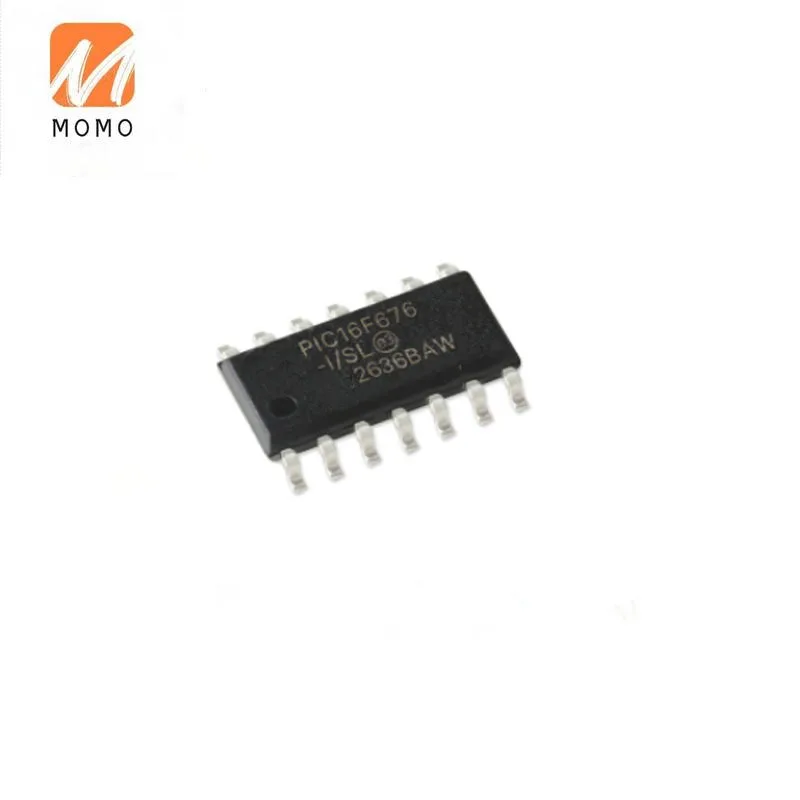 

Pic16f676-i/sl Sop14 Electronic Components Mcu Microcontroller Integrated Circuts Pic16f676-i/sl