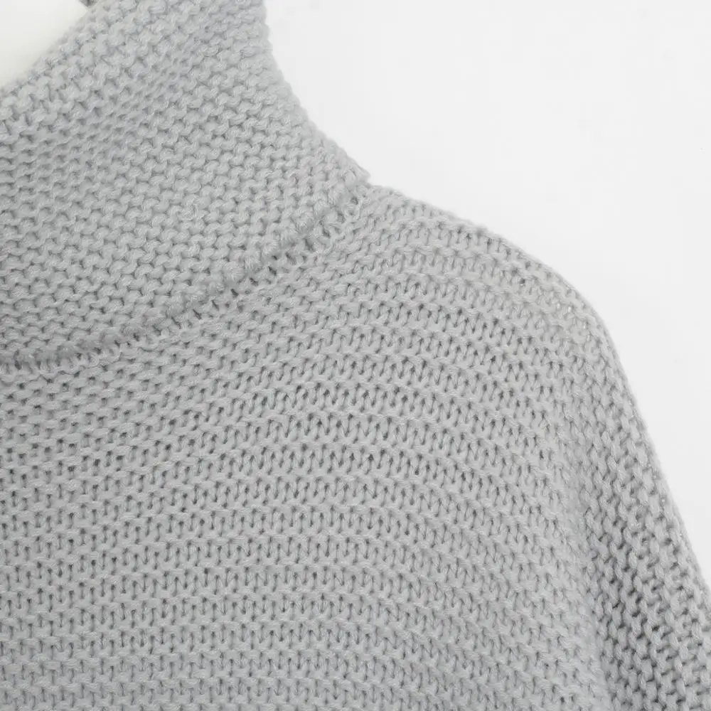 Yanueun Women Knit Turtleneck Chunky Solid Sweater and Pullover Casual Stylish Jumper Femme Pull Tops 2019 Autumn Winter | Женская