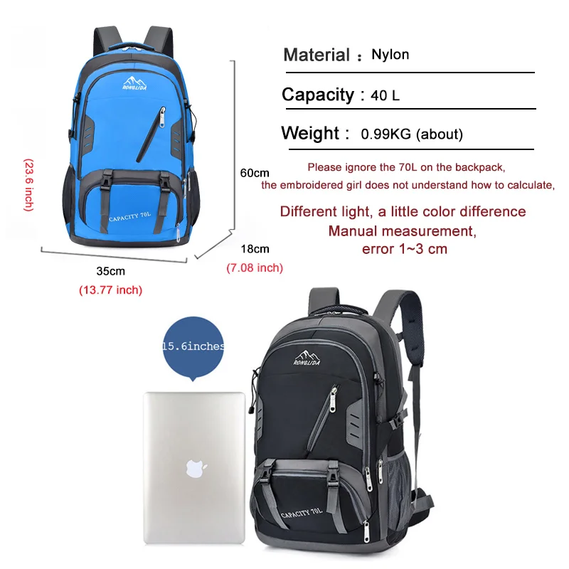 Высококачественный мужской рюкзак новинка 2020 нейлоновый водонепроницаемый