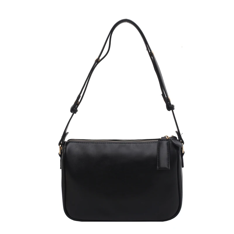 

Small Soft PU Leather Crossbody Bags for Women 2021 Winter Simple Shoulder Bag Luxury Trending Branded Handbags and Purses