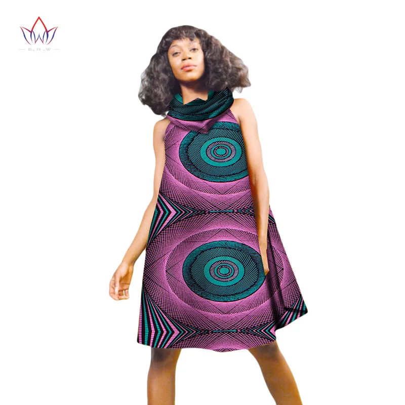 

Summer Dresses Plus Size Women Fashion Dress 6XL Vestidos De Festa Dashiki Women Sleeveless Clothing African Dresse WY2021