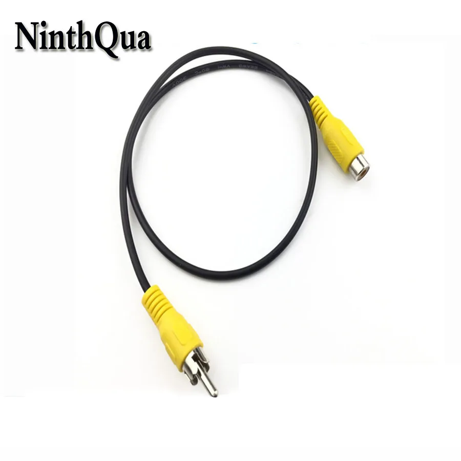 Удлинительный шнур NinthQua 1 шт. 50 см штекер гнездо RCA Автомобильная навигационная