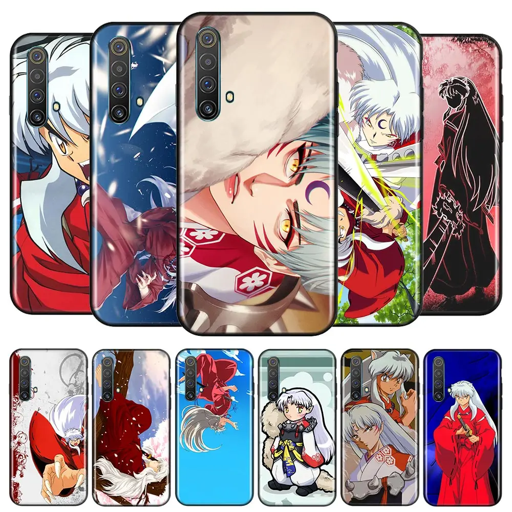 

Anime Inuyasha Sesshoumaru For OPPO A74 A94 A93 A73 A53 A32 A31 A72 A12E A12 A11 A9 A5 2020 5G AX7 Black Phone Case