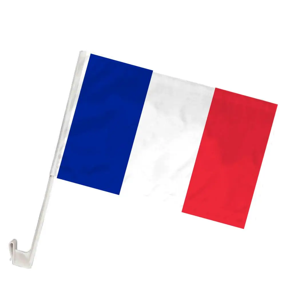 

Французский флаг MORNING 22*33 см, рекламный флаг на окно автомобиля с шестом