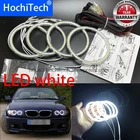 HochiTech для BMW E46 трансформер подтяжку лица с ксеноновое украшение для автомобиля ультра яркий 6000 К Белый, поверхностного монтажа, светодиодный ангельские глазки Halo кольца