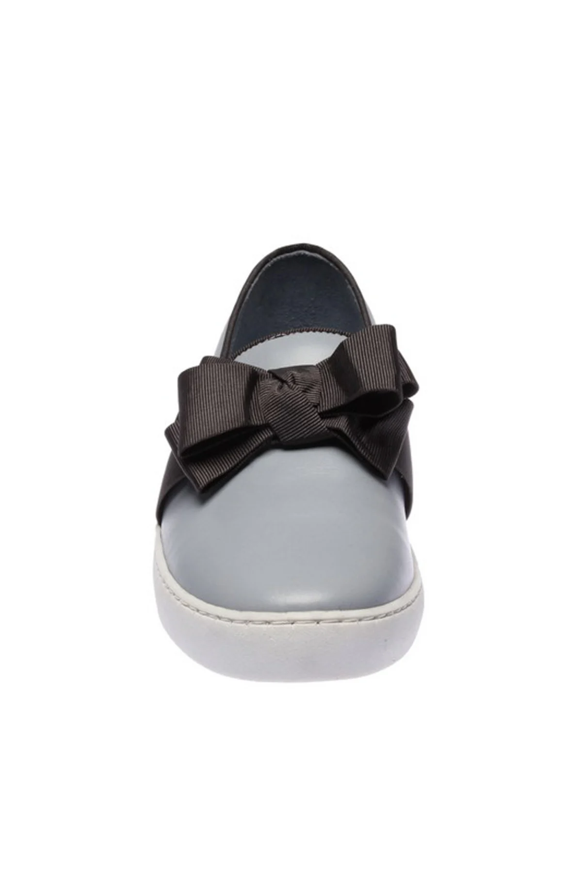 Женская обувь синего цвета из натуральной кожи с жемчугом Кроссовки