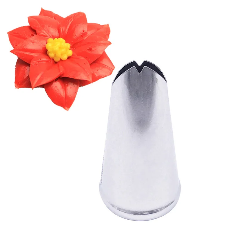 Leaf Rose Cream Cupcake Pastry Nozzles Fondant Cake Decorating Icing Piping Tips Baking Tools | Дом и сад