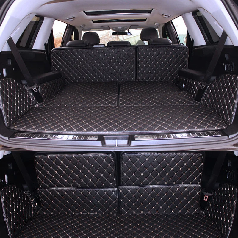 Коврики для багажника на заказ Mercedes Benz GL 500 X166 7 мест 2016 2013 водонепроницаемые