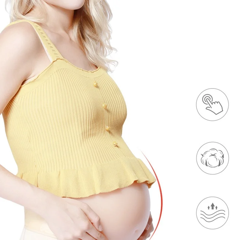 2021 Upgrade Artificial Silicone Fake Pregnant Soft Belly Realistic Pregnancy Belly With Shoulder Strap For Crossdresser Cosplay