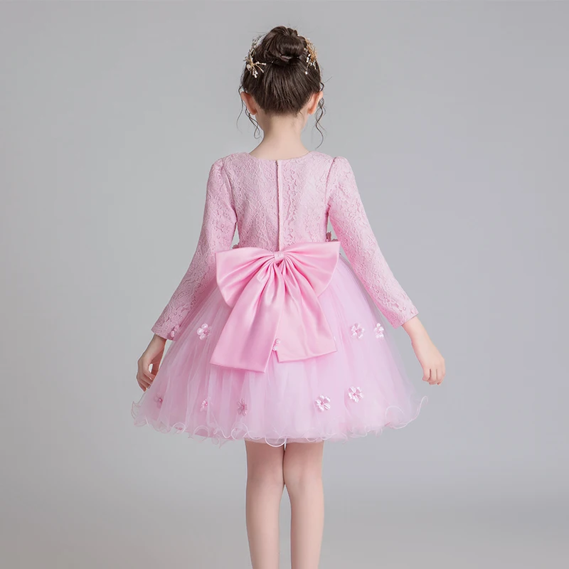 Сетчатый костюм принцессы с длинными рукавами сезон осень-зима платье-пачка