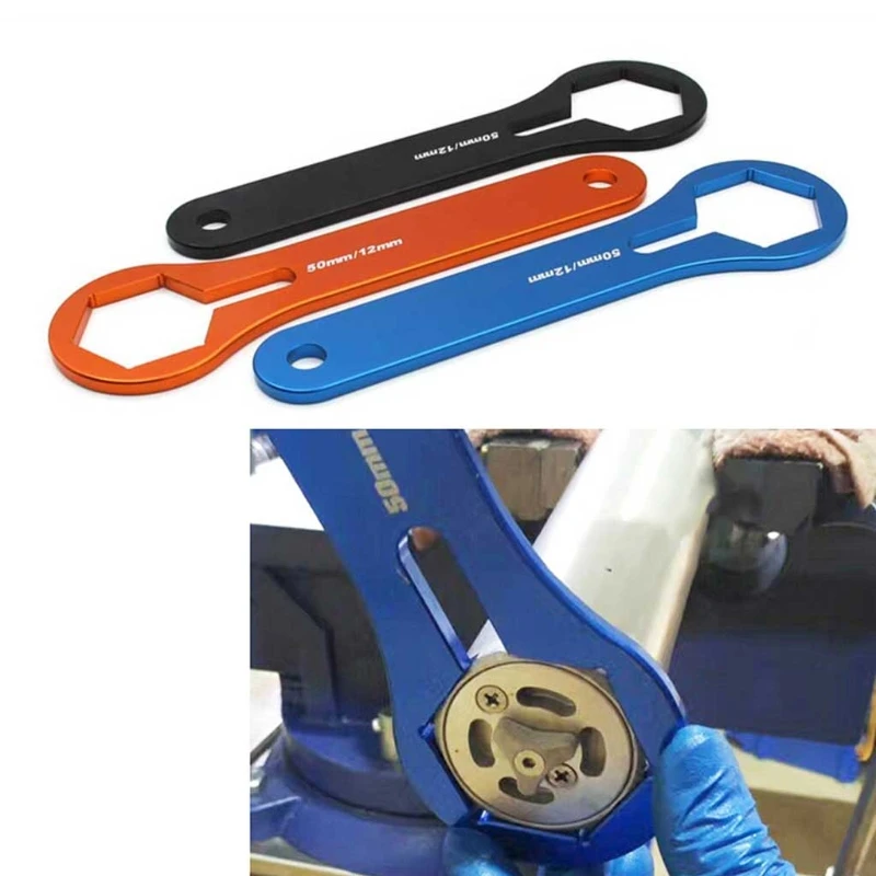 

For WP Husaberg Motorcycle 50mm Fork Cap Wrench Aluminium Alloy Motorcycle Wrenches Repair Tool