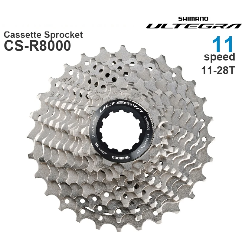 SHIMANO ULTEGRA R8000 11v Cassette Sprocket CS-R8000 / HG800-11 11-Speed - HG-EV - Road Cassette Sprocket 11-34T 11-30T Original