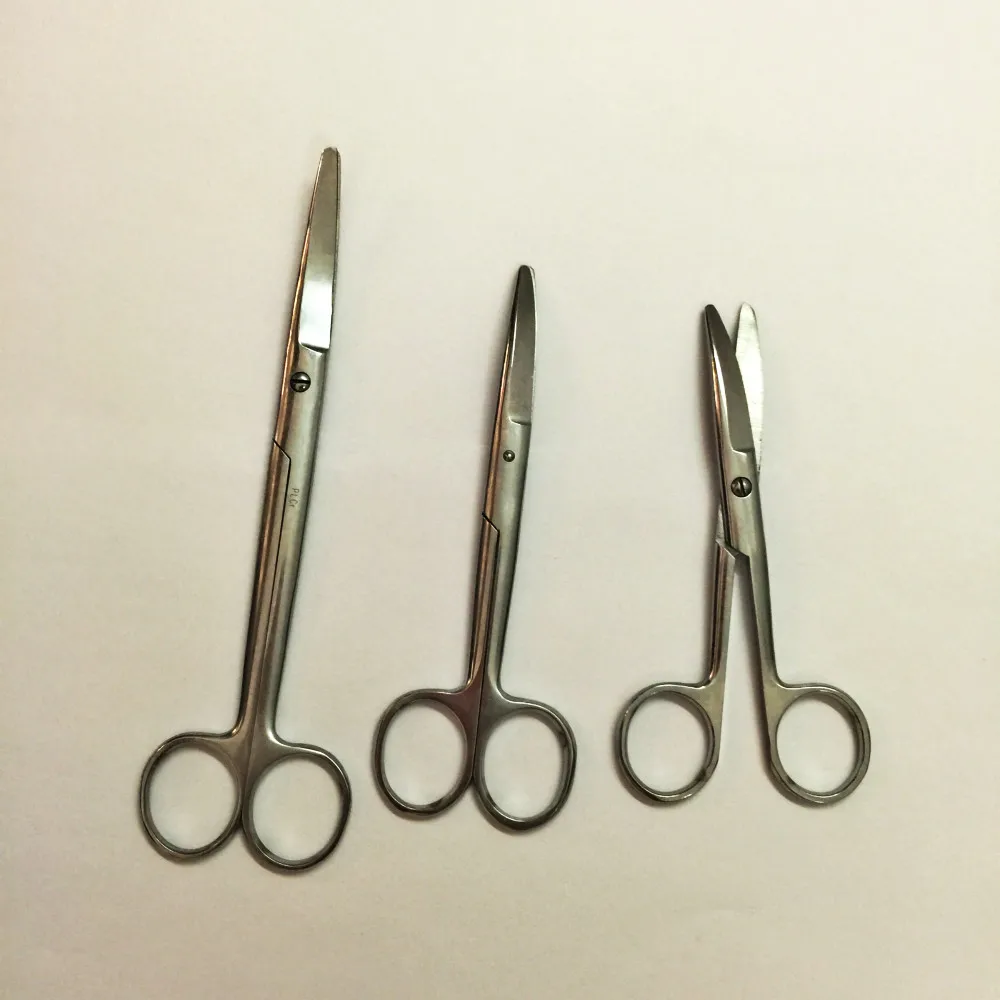 Хирургические ножницы из нержавеющей стали бытовые для Медицинских Салфеток