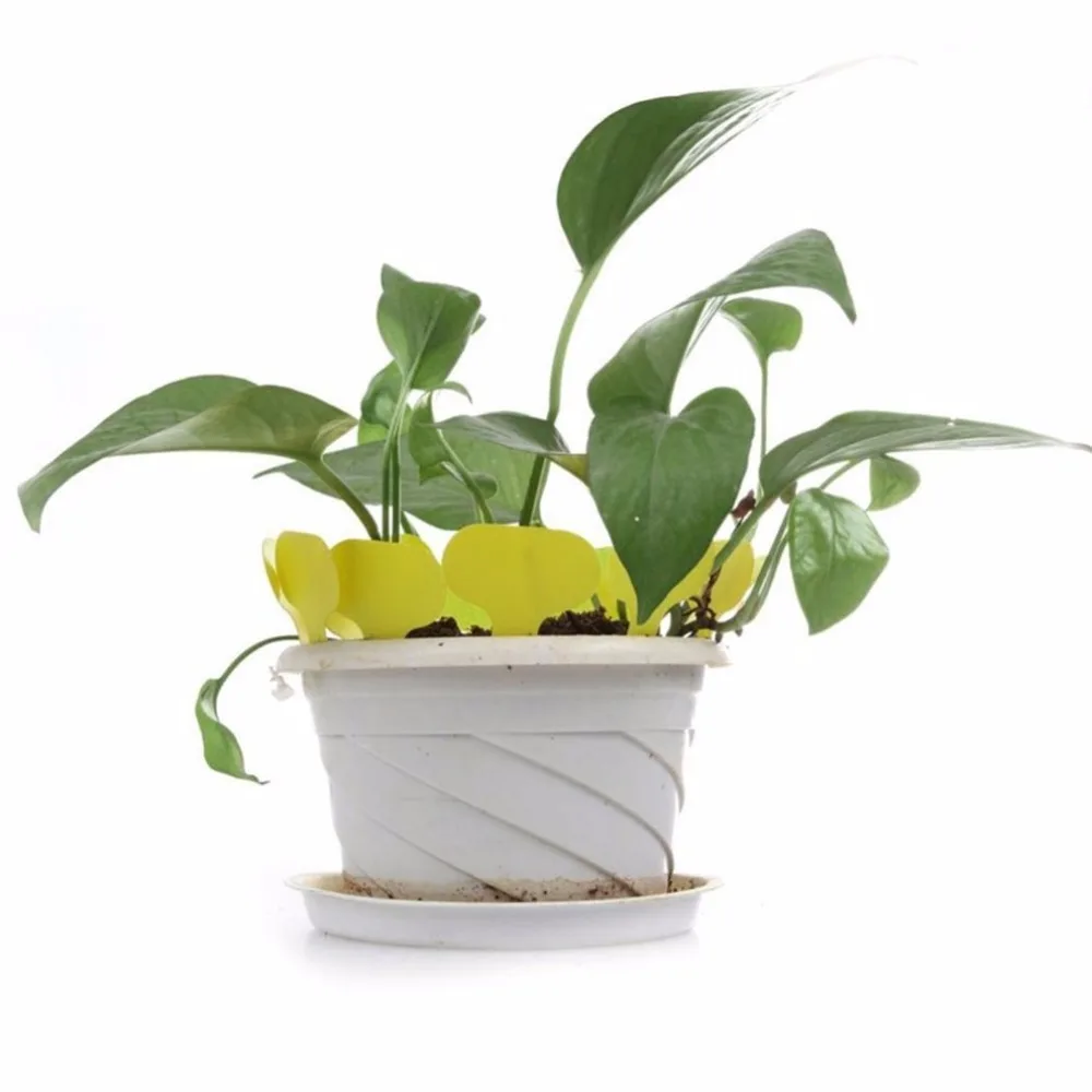 

100Pcs Plastic T-type Garden Tags Ornaments Plant Flower Label Nursery Thick Tag Markers for Plants Garden Decoration