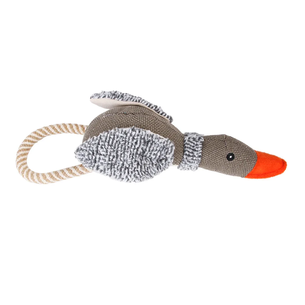New Pet Plush Toys Dogs Bite Resistant Squirrel Puppy Chew Animals Toy 2020 Cute Duck Cow Shaped Squeak | Дом и сад
