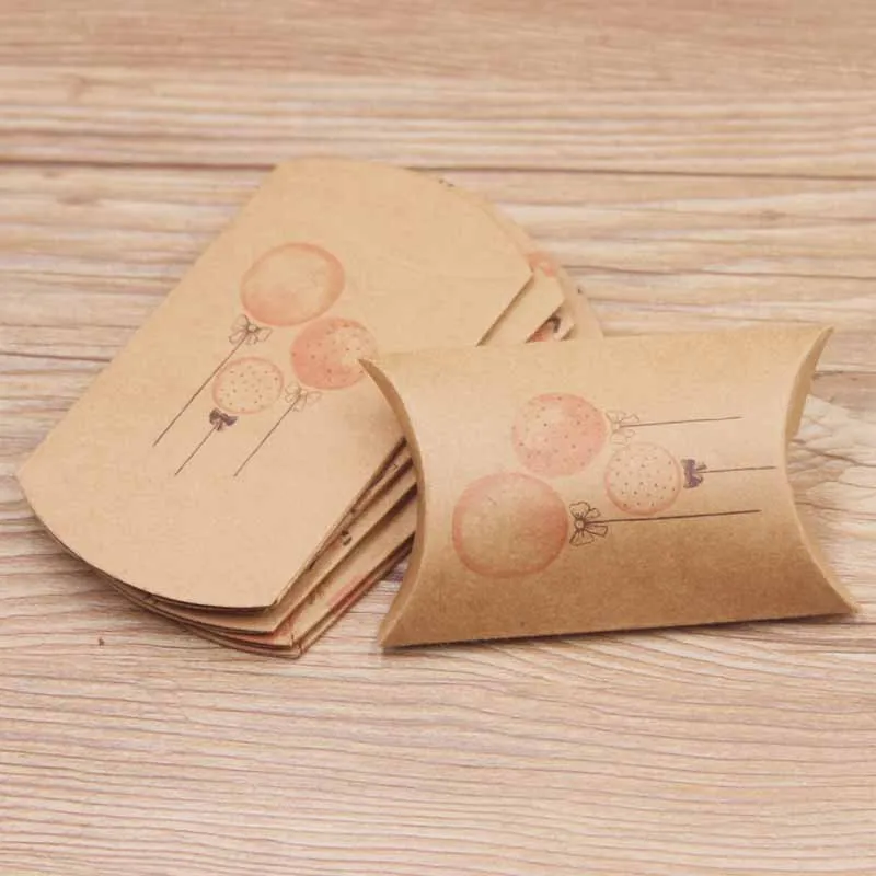 Лидер продаж 50 шт./лот Новое поступление Подарочная коробка для подушек в виде