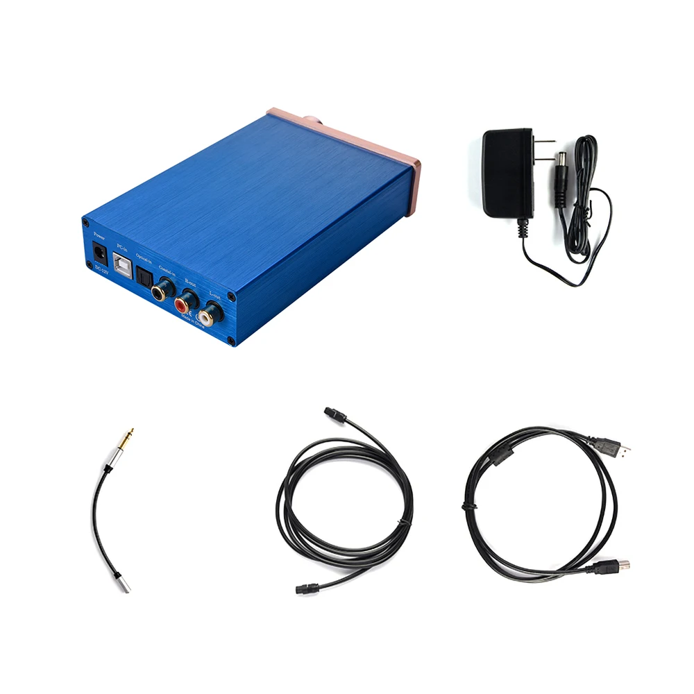 Цифровой аудио декодер Kebidu Hi-Fi DAC вход USB коаксиальный Toslink оптический выход
