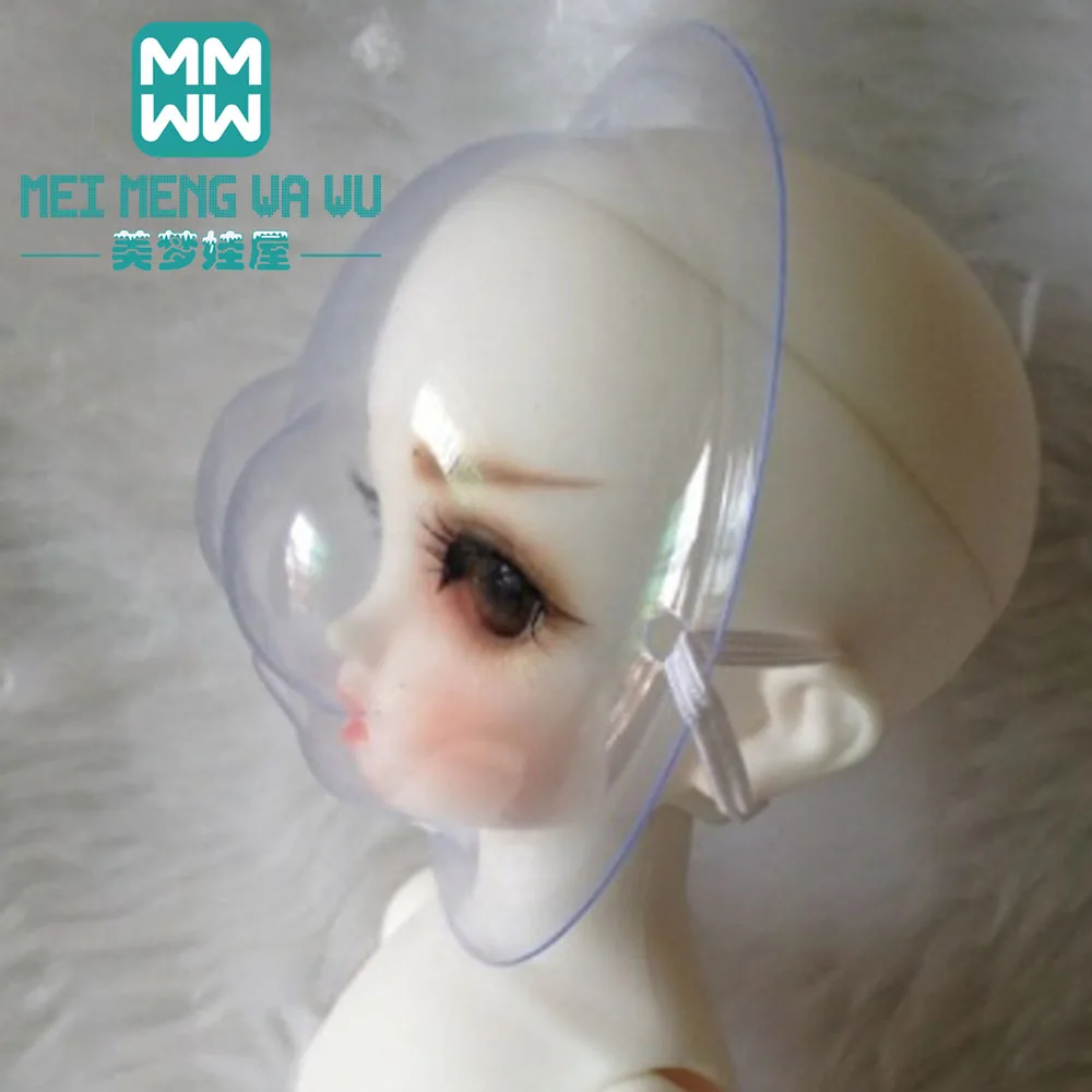 Аксессуары для кукол BJD 1/6 1/4 1/3 защитная маска Прозрачная силиконовая крышка
