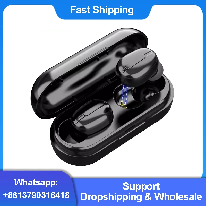 

L13 TWS Wireless Bluetooth 5.0 Mini Earphones HiFi Music Waterproof Headphones Sports Earbuds Hands-free Call Headset