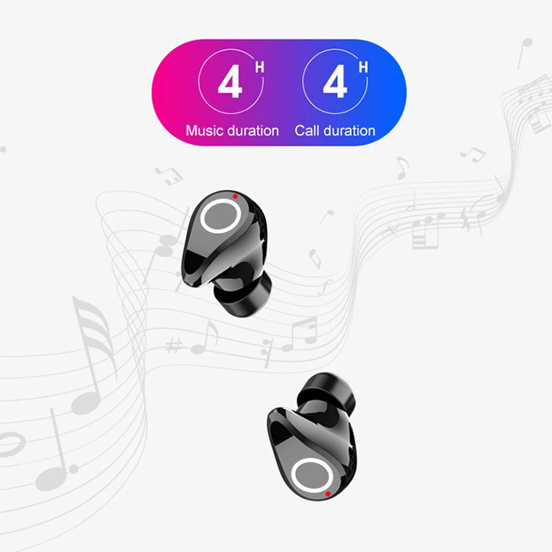 YUNAO Q5 bluetooth гарнитура с наушниками HD микрофоном бинауральным вызовом