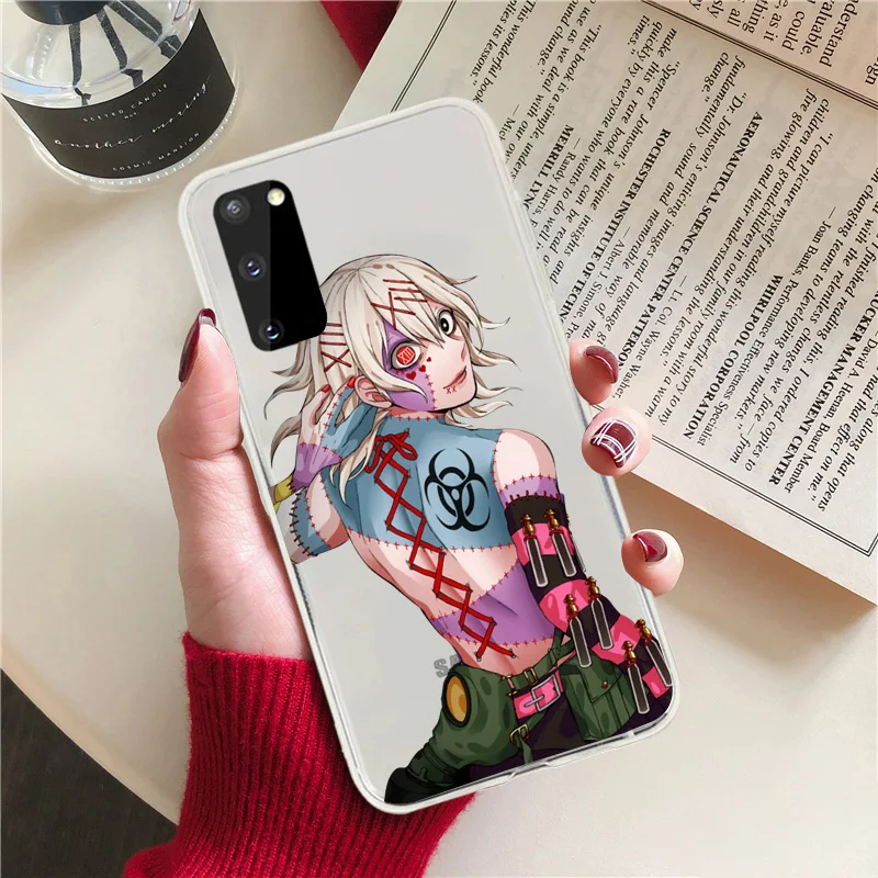 Чехол для Samsung Galaxy A21S A32 A52 A72 A71 A70 4G/5G S10 S20 S21 Plus Ultra аниме Токийский Гуль канеки Кен