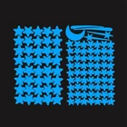 NICEFurniture светящаяся луна и звезды, настенные наклейки для детской комнаты, детской, домашнее украшение для спальни, потолок