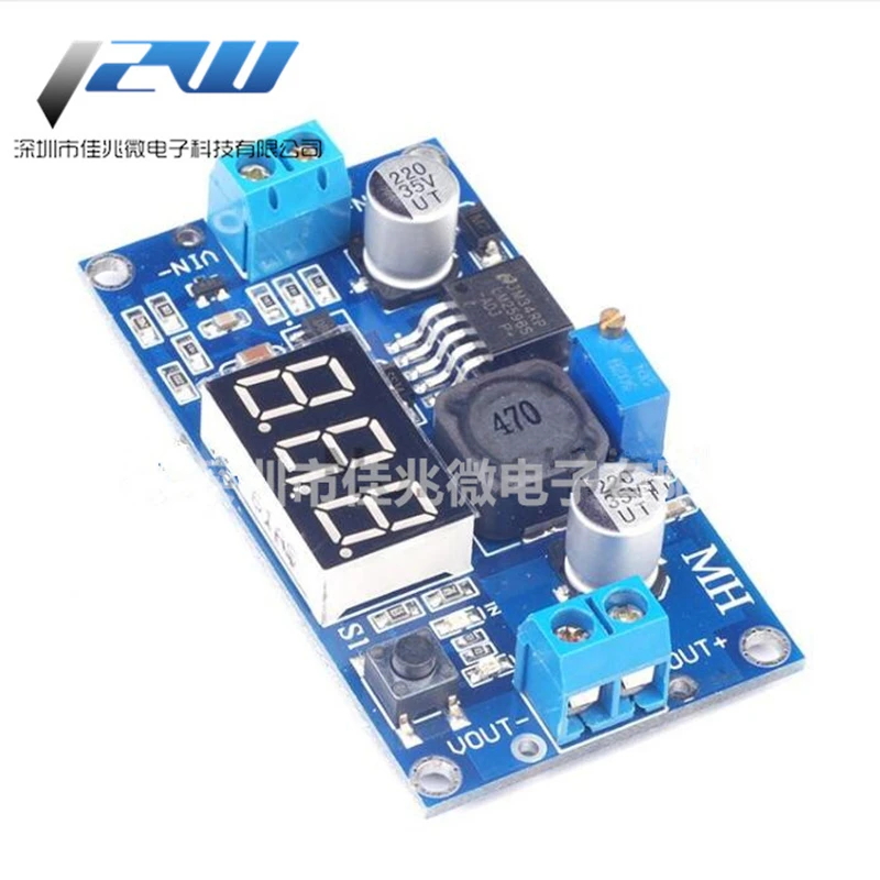 Понижающий преобразователь постоянного тока LM2596 регулятор напряжения