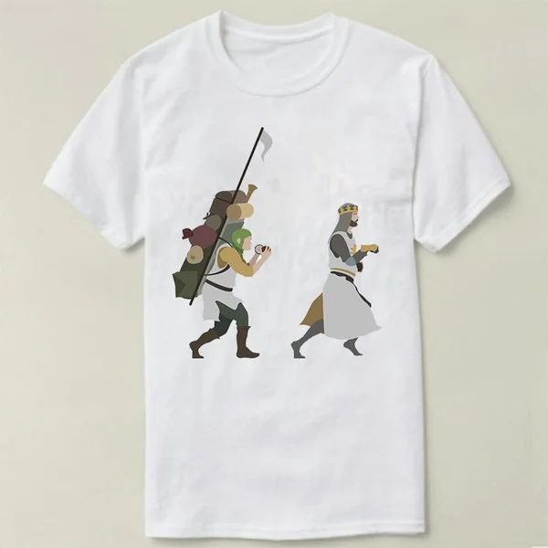 

King Arthur T-Shirt Short Sleeve Cotton T-shirt Women Men
