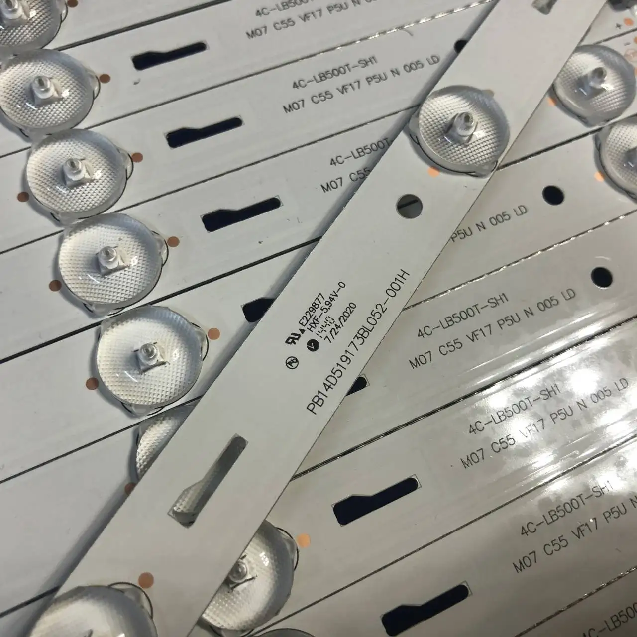 1 комплект = 12 шт. светодиодный Подсветка полосы 6 лампа 4C-LB500T-SH1 PB14D519173BL052-001H для