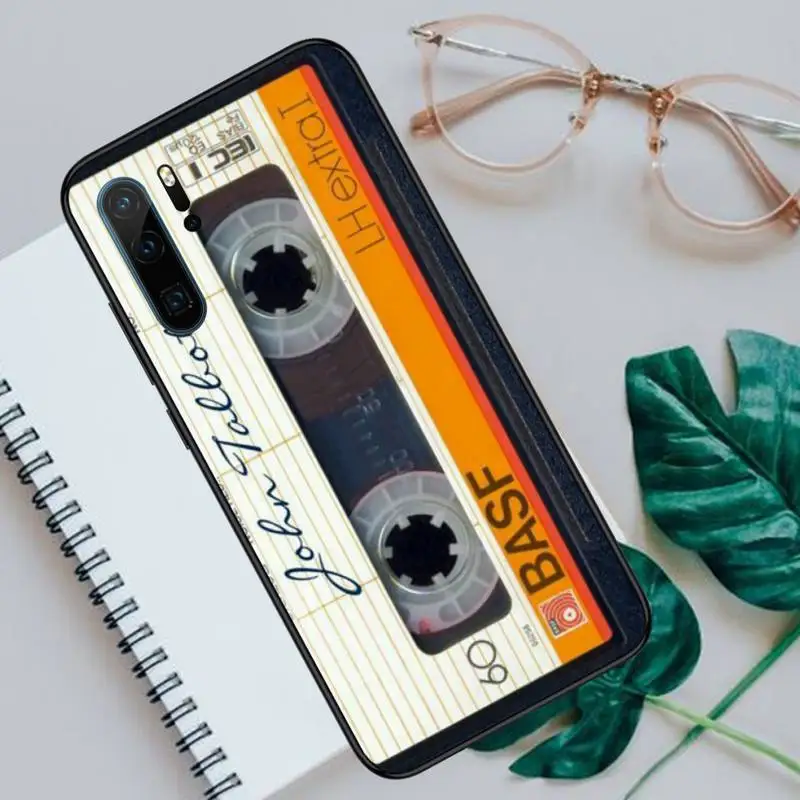 

Classical Cassette Tape Phone Case For Huawei honor Mate P 9 10 20 30 40 Pro 10i 7 8 a x Lite nova 5t