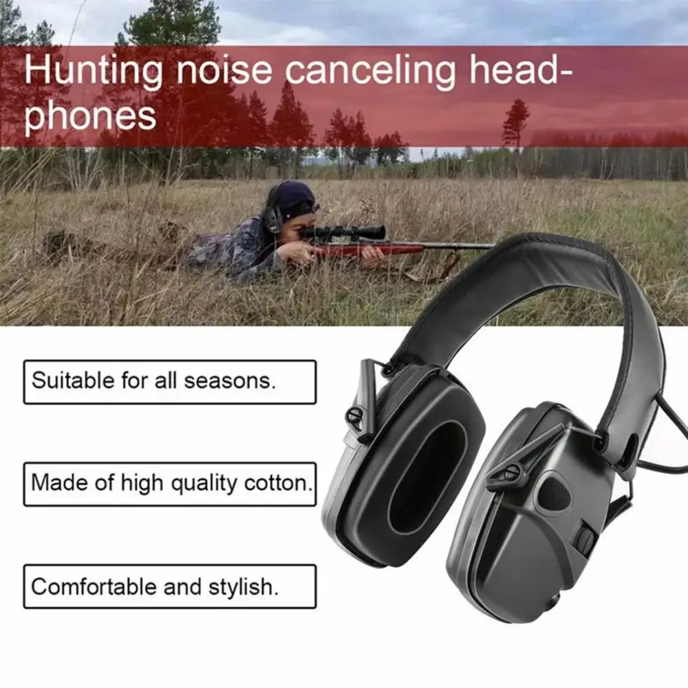 

Outdoor Hunting Sports Shooting Noise Reduction Headphone Headset with Earmuffs headset molle accessories tactica