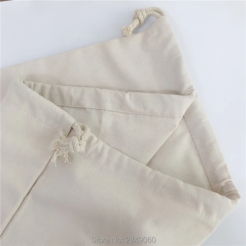 Мешки Санта Клауса 50 шт./партия Рождественский мешок холст конфеты тростника