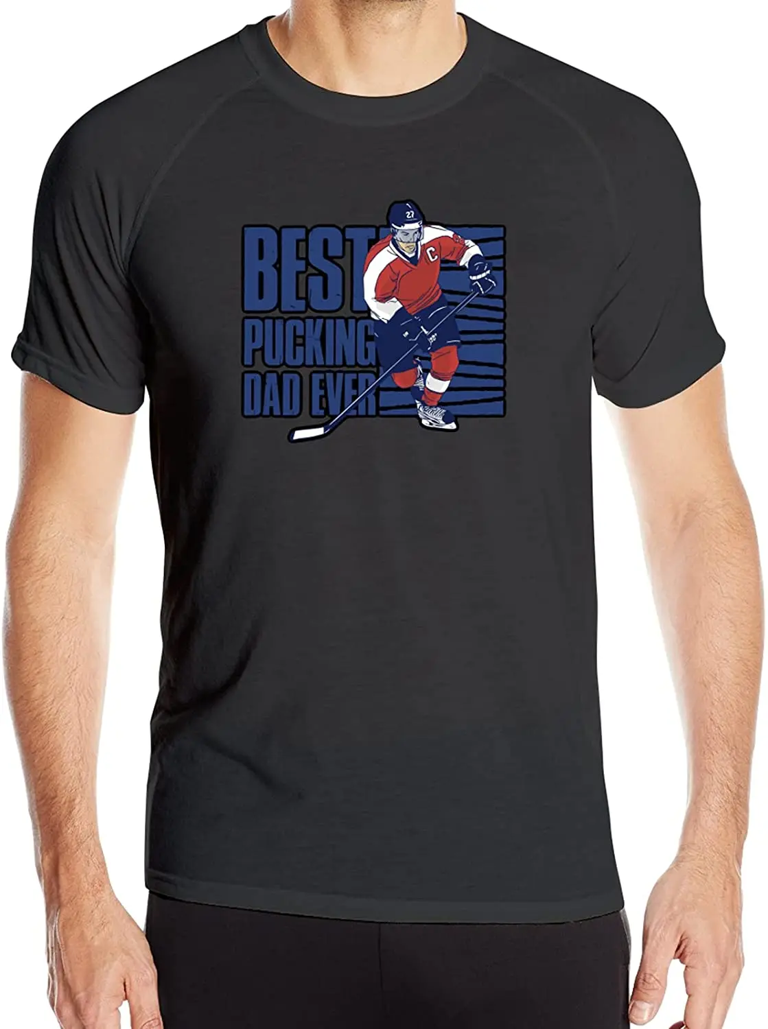 

T-Shirts Unisex Short Sleeve Round Neck Soft Top Shirt T-Shirt Loose And Comfortable Best Pucking Dad Ever