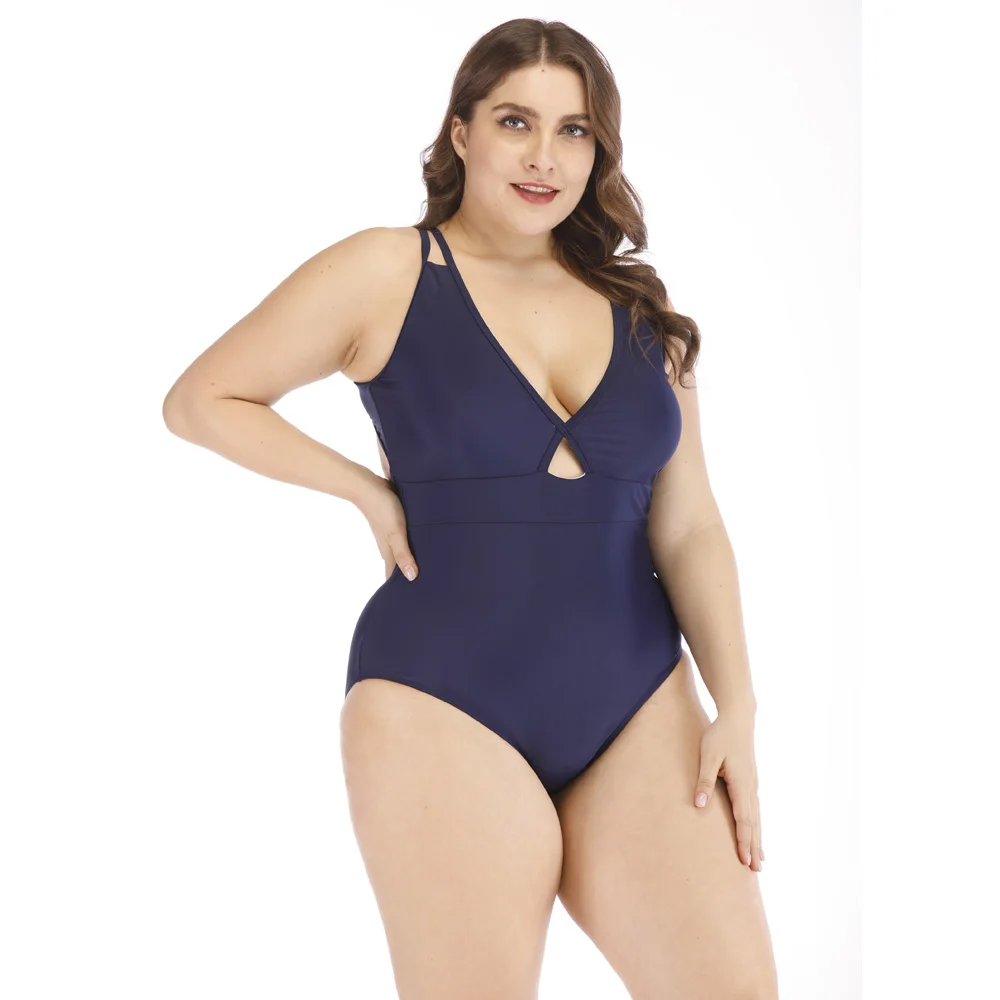 2020 для женщин Большие размеры купальники Одна деталь большой женских зимних