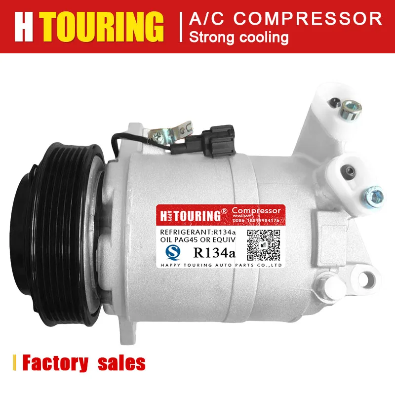 Компрессор кондиционера DKS17D для 2003 2004 2005 2006 2007 Nissan Murano V6 3.5L 926005Z01B 9260052010 926005Z010