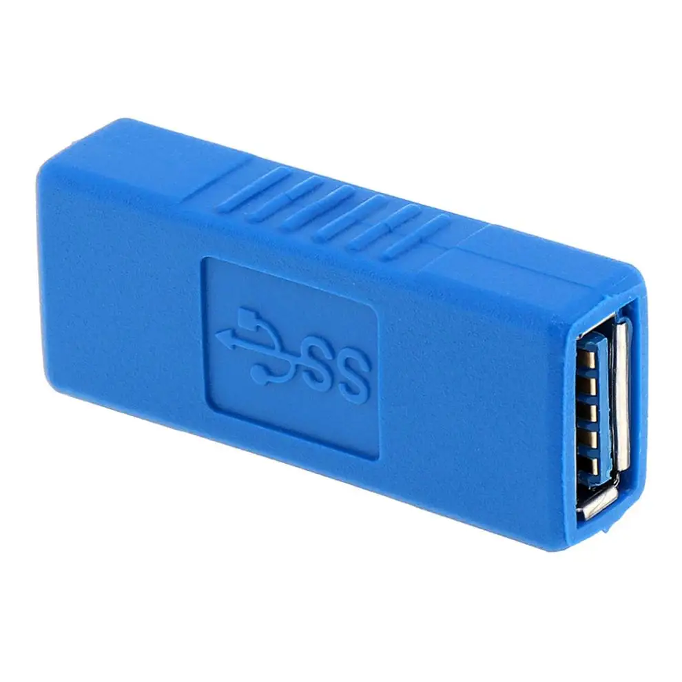 DiGiYes Superspeed USB 3,0 type-A адаптер «Мама-мама» мост удлинитель муфта пол сменный разъем