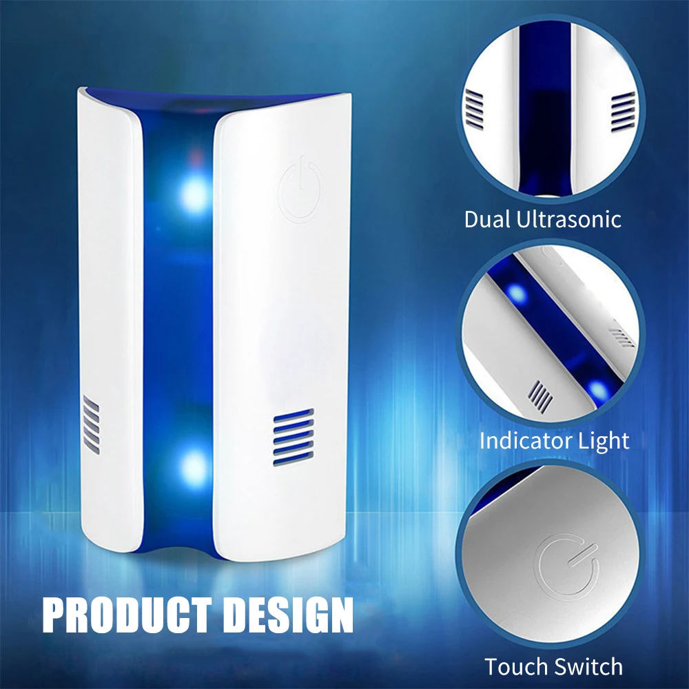 Ультразвуковой отпугиватель насекомых электронное средство от комаров и