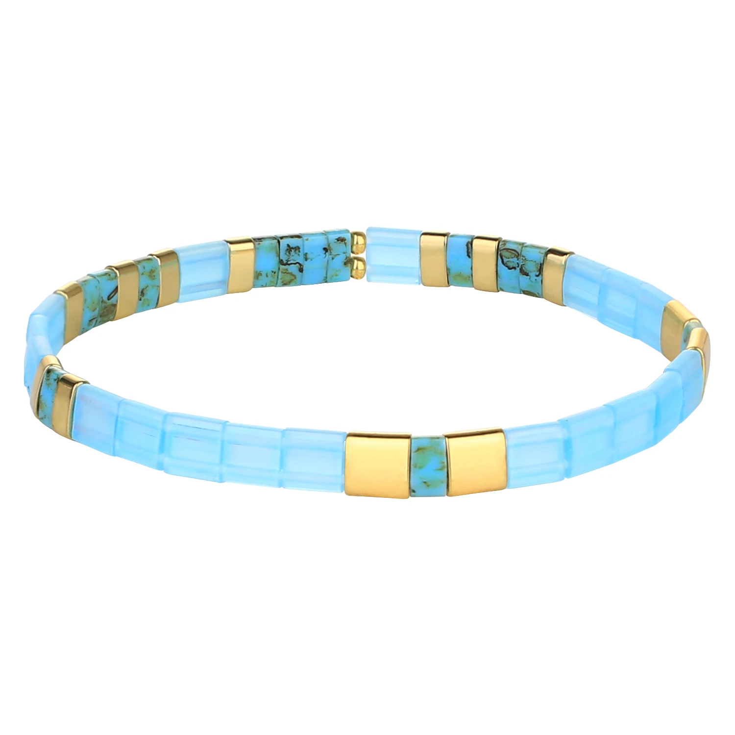 

KELITCH New 2022 Women Bracelets Adjustment TILA Beads Charms Jewelry Friends Bracelets For Girls Gifts