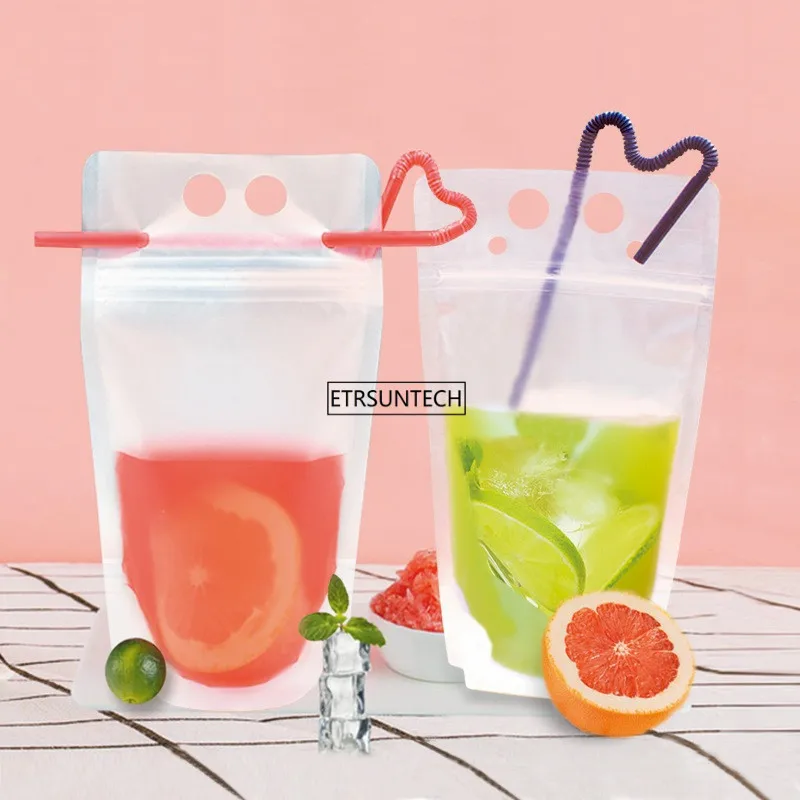 

Прозрачный пластиковый пакет для сока, 300 шт.