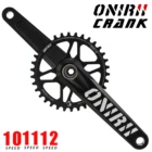 Звездочка шатуна ONIRII для горного велосипеда, 170 мм, черная звездочка, 34 Т, 36 т
