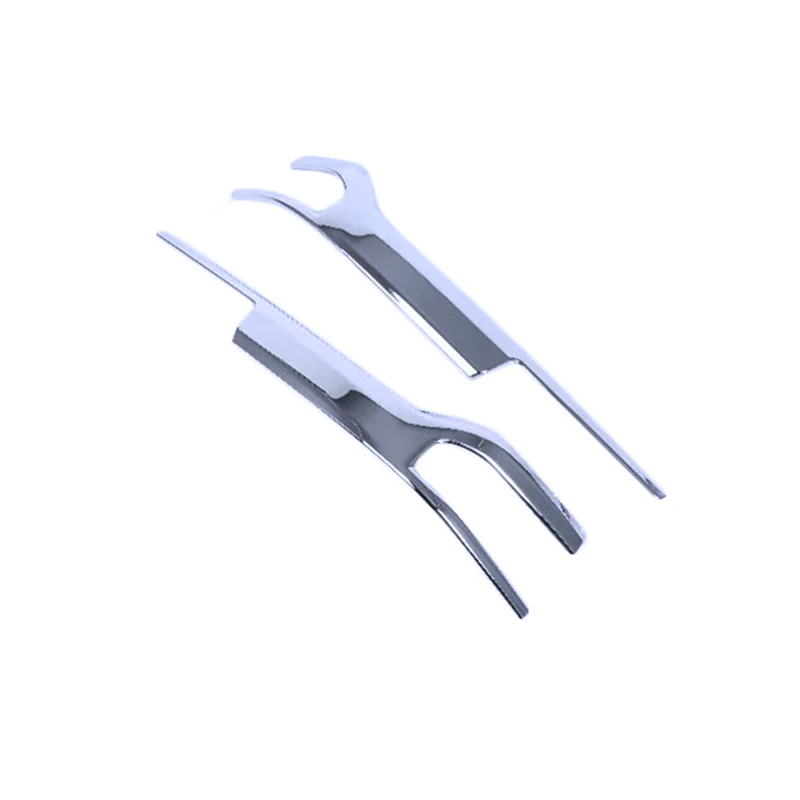 Серебристый ABS хромированный автомобильный Боковая дверь зеркало заднего вида