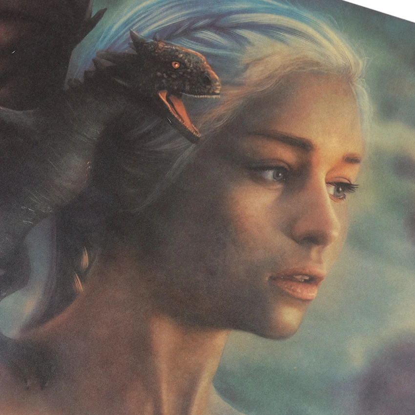 TIE LER классический винтажный постер из крафтовой бумаги настенный стикер для