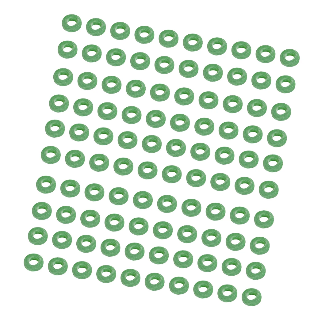 100 шт Случайные хвостовые док ленты кольца ягненка Телята свиньи собаки