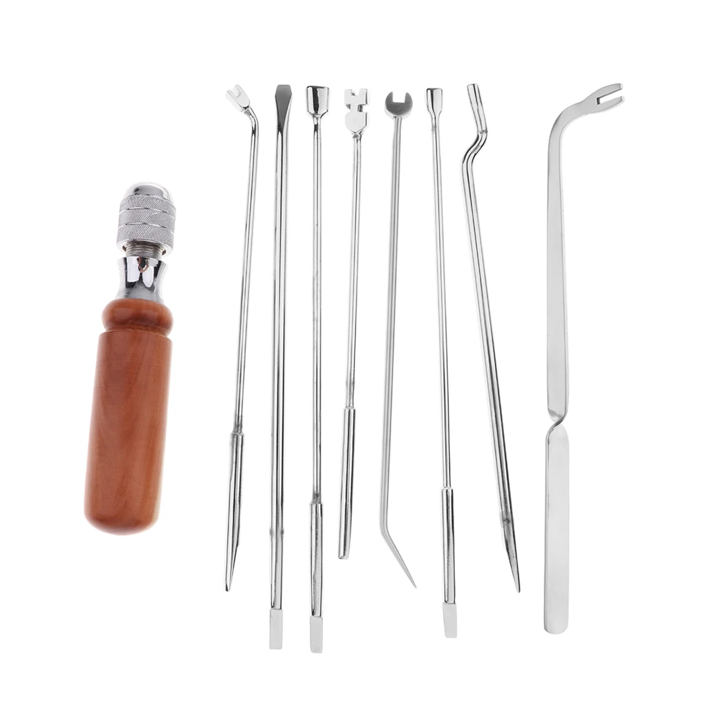 9 штук в наборе профессиональный набор инструментов для настройки пианино