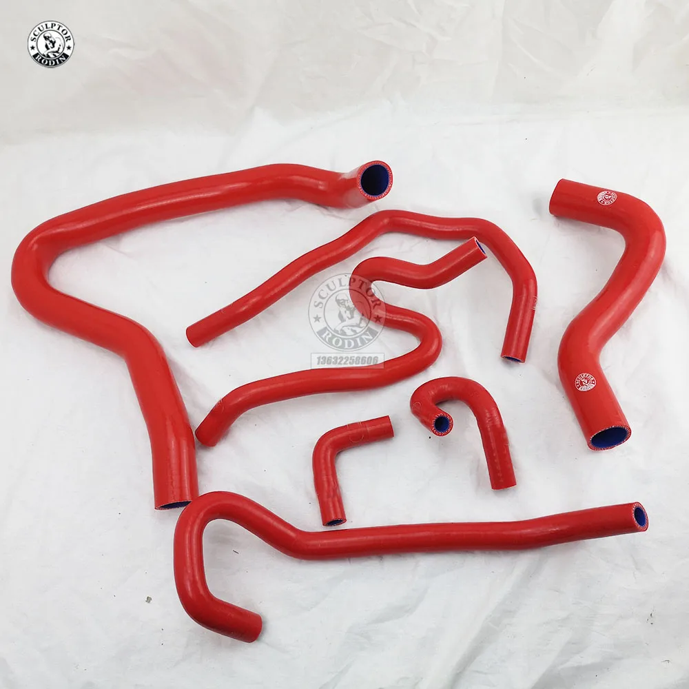 SILICONE RADIATOR HOSE KIT FOR HONDA ACCORD SiR-T F20B CF4 Euro-R CL1 97-00 (7PCS) red/blue/black | Автомобили и мотоциклы